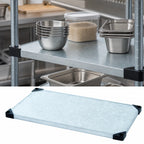Thumbnail image #3 for Quantum 2424SG 24 x 24-Inch 18-Gauge Galvanized Steel Solid Shelf with Marine Edge