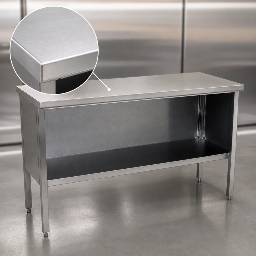 14-Gauge Stainless Steel Top
