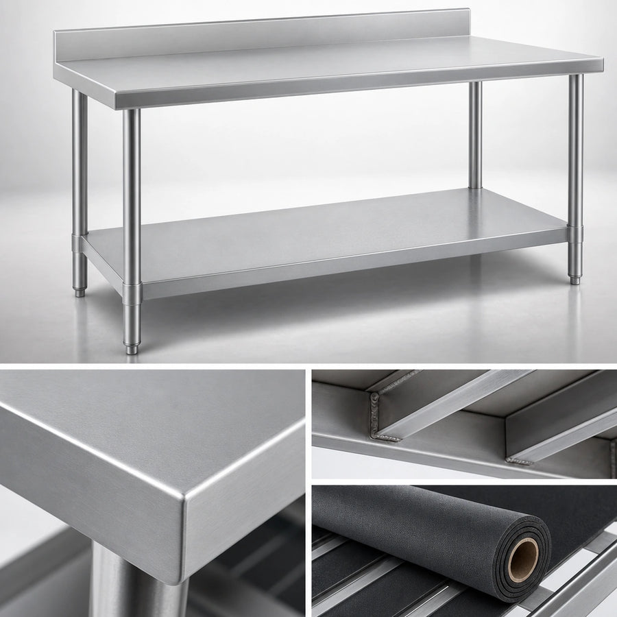 14-Gauge 300 Series Stainless Steel Top