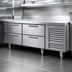 Thumbnail image #3 for Garland Polar Cuisine 66-Inch Self-Contained Freezer Base with 4 Drawers, Stainless Steel, 115V