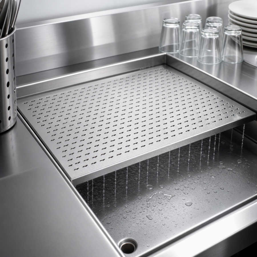 Perforated Stainless Top