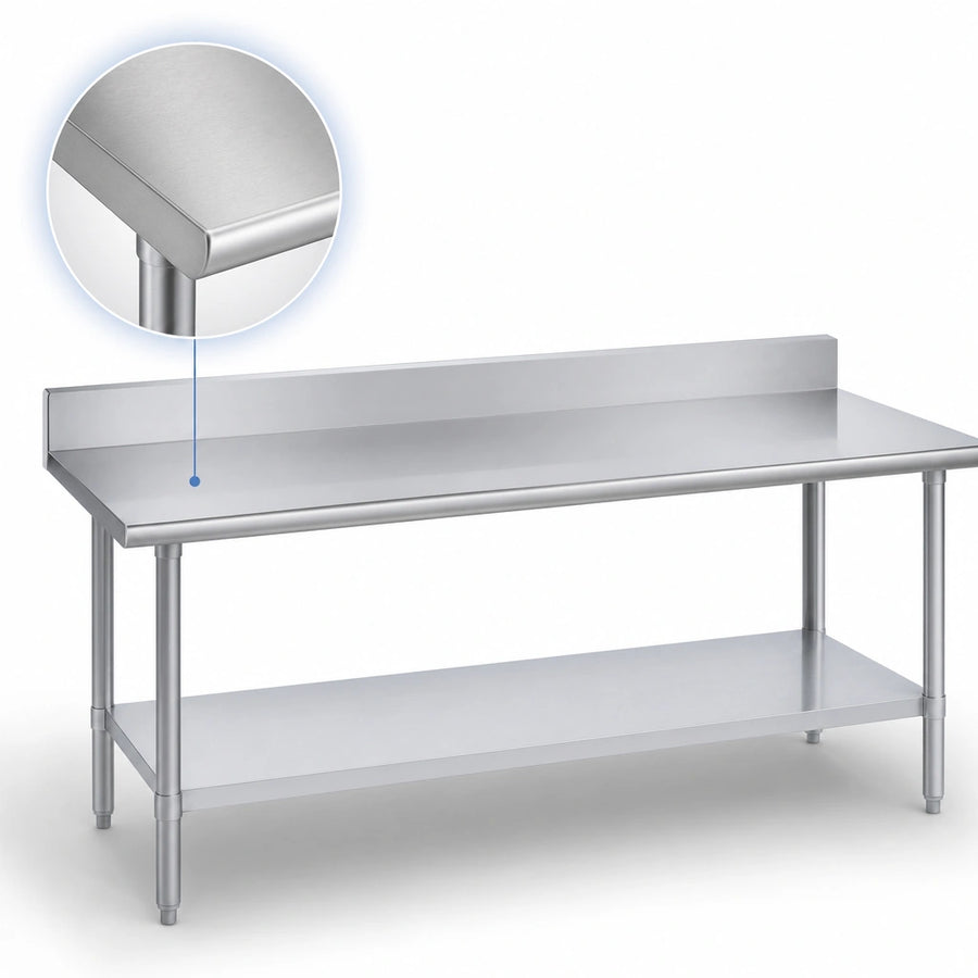 14 Gauge 300 Series Stainless Steel Top