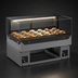 Thumbnail image #3 for Reveal Non-Refrigerated Service Slide-In Counter Case, 47-3/4 Inch Wide