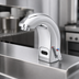 Thumbnail image #3 for T&S ChekPoint Above Deck Electronic Faucet, Single-Hole Deck Mount, 2.2 GPM Vandal-Resistant Aerator