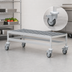 Thumbnail image #3 for Fermostock Mobile Louvered Dunnage Rack with 5-Inch Casters, 59 x 18 x 17 Inches, 600 lb Capacity