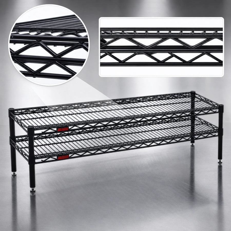 Patented QuadTruss Wire Shelf Design