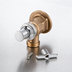 Thumbnail image #3 for Commercial Sill Faucet with Removable Loose Key Handle, 3/4 Inch Flanged Female Inlet, 3/4 Inch Hose Thread Outlet