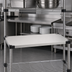 Thumbnail image #3 for Metro Super Erecta 36-Inch W x 18-Inch D Flat Solid Stainless Steel Shelf with Raised Ship's Edge