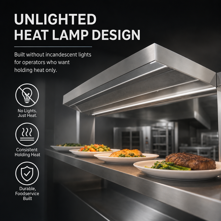 Product image #3 for Eagle RedHots 54-Inch Single Unlighted Strip Heat Lamp with Remote, 208V, 925W