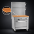 Thumbnail image #3 for Southbend Platinum P24C-HH 24-Inch Gas Heavy Duty Range with Uniform Hot Top and Cabinet Base
