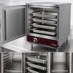 Thumbnail image #3 for Crown SXN-4M Countertop Electric Convection Steamer with 4-Pan Capacity