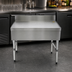 Thumbnail image #3 for Advance Tabco Underbar Basics 48-Inch Free-Standing Stainless Steel Bar Type Drainboard