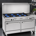 Thumbnail image #3 for Southbend Ultimate 60-Inch Gas Restaurant Range with 6 Open Burners, 24-Inch Griddle and 2 Standard Ovens