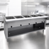 Thumbnail image #3 for Advance Tabco Triumph Supreme Stainless Steel 5-Well LP Gas Hot Food Table with Enclosed Base and Open Undershelf