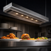 Thumbnail image #3 for Hatco Glo-Ray® 72-Inch Lighted Infrablack Strip Heater (GRAIHL-72)