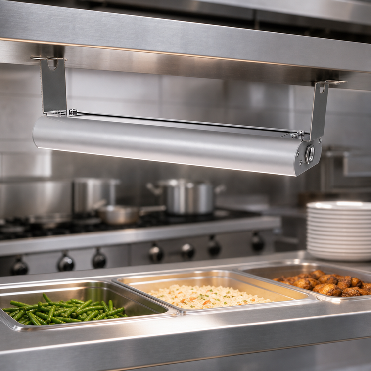 Product image #3 for Vollrath 18-Inch Low Profile Unlighted Strip Heat Lamp