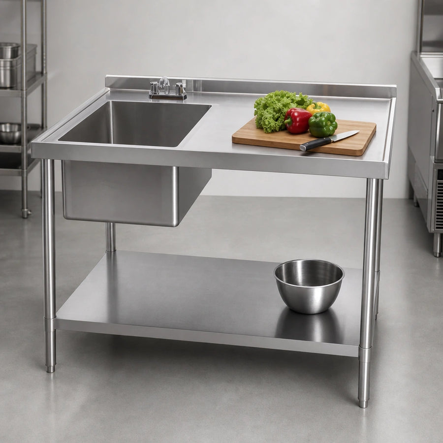 Left-Side Sink Bowl