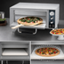 Thumbnail image #3 for Waring Commercial Heavy-Duty Single-Deck Countertop Electric Pizza Oven with 18-Inch Ceramic Deck