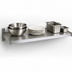 Thumbnail image #3 for Eagle Group 30 Inch x 18 Inch Solid Commercial Shelf with Marine Edge, Galvanized Steel