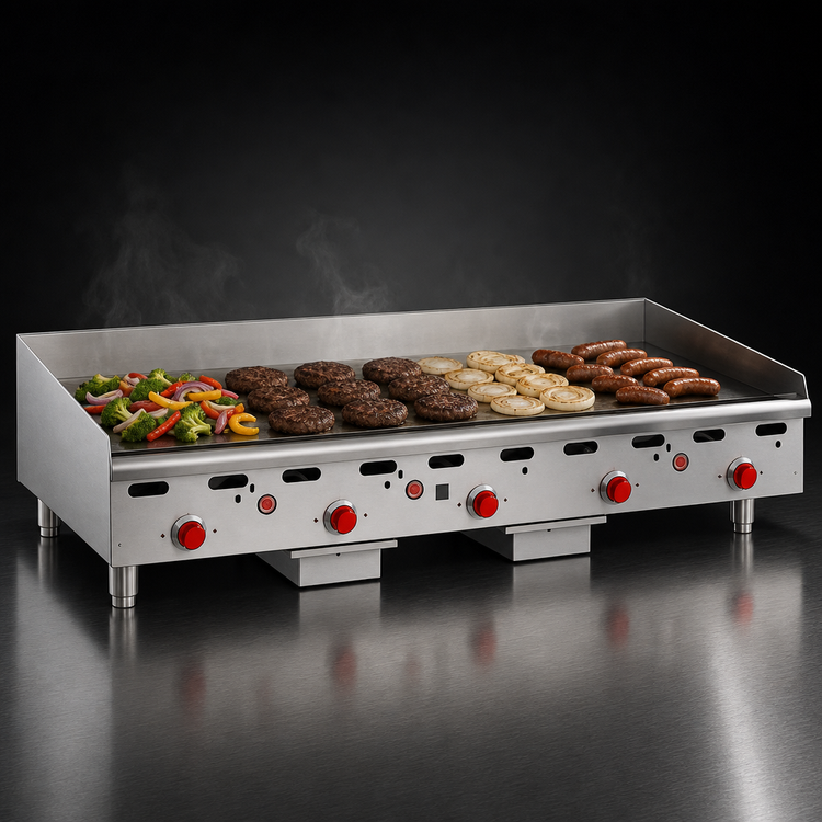 Product image #3 for Wolf Heavy Duty 48-Inch Countertop Gas Griddle