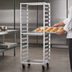 Thumbnail image #3 for New Age Mobile Full-Height Side-Loading Aluminum Bun Pan Rack for 15 Full-Size Pans