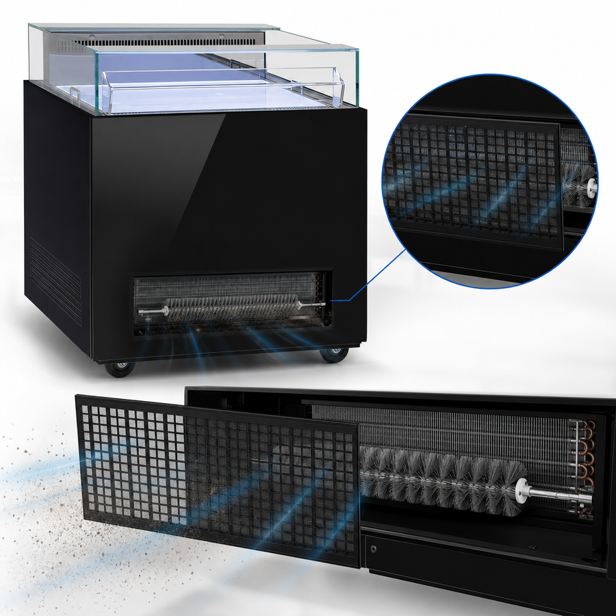 Patented Self-Cleaning Condenser