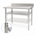 Thumbnail image #3 for Eagle Group 36-Inch x 30-Inch Adjustable Stainless Steel Work Table Undershelf for Uni-Lok Hat Channel Frames