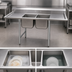 Thumbnail image #3 for Eagle Group 414 Series Two-Compartment Stainless Steel Sink with Dual Drainboards, 76 Inch