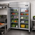 Thumbnail image #3 for Hoshizaki Steelheart 52-Inch Two-Section Reach-In Refrigerator, 47.11 Cu. Ft., Solid Hinged Doors, Top-Mounted, Stainless Steel