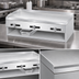 Thumbnail image #3 for Comstock-Castle 48-Inch Countertop Gas Griddle with 1/2-Inch Plate and Manual Controls