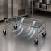 Thumbnail image #3 for EagleGard Mobile Wire Dunnage Rack with Casters, 30