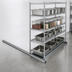 Thumbnail image #3 for Eagle Floor-Trak Single-Deep 17 Ft Floor Track Kit for Wire Shelving