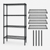 Thumbnail image #3 for Quantum Stationary Wire Shelving Starter Kit, 36