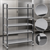 Thumbnail image #3 for Cambro Camshelving® Elements XTRA 5-Tier Solid Stationary Polymer Shelving Starter Unit, 21