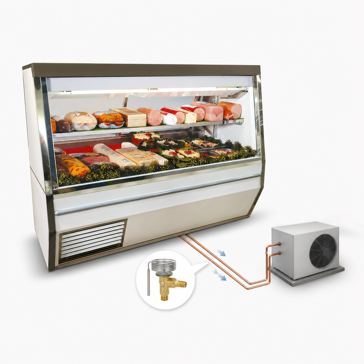 Product image #3 for Howard-McCray 34N 120-Inch Remote Double Duty Deli Meat & Cheese Service Case with LED Lighting