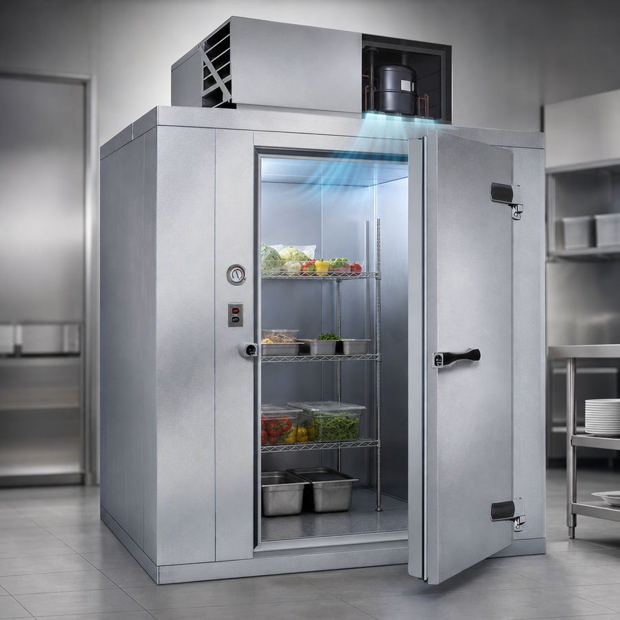 Top-Mounted, Self-Contained Refrigeration