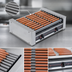 Thumbnail image #3 for Roll-A-Grill Commercial Hot Dog Roller Grill, 10 Chrome Rollers, 27 Capacity, 220V