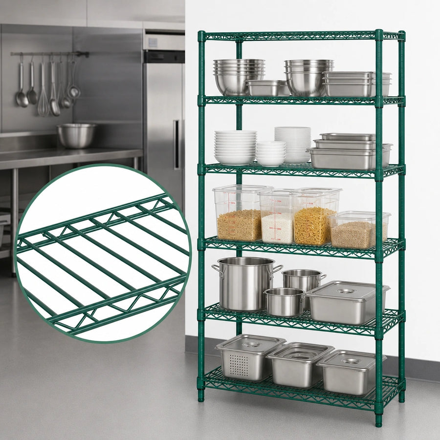 Five Wire Shelves