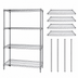 Thumbnail image #3 for Quantum Chrome Wire Shelving Starter Kit, 54