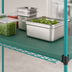 Thumbnail image #3 for Eagle Group QuadPlus Solid Polymer Shelf Mat with Wire Quad-Adjust Frame, 30 x 24 Inch, Green