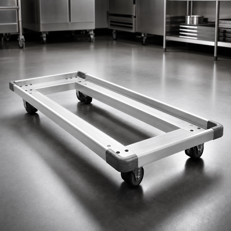 Product image #3 for Metro 60-Inch x 18-Inch Aluminum Truck Dolly Frame with Wraparound Bumper