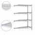 Thumbnail image #3 for Eagle Group 4-Tier Add-On Wire Shelving Unit with QuadTruss Shelves, 30