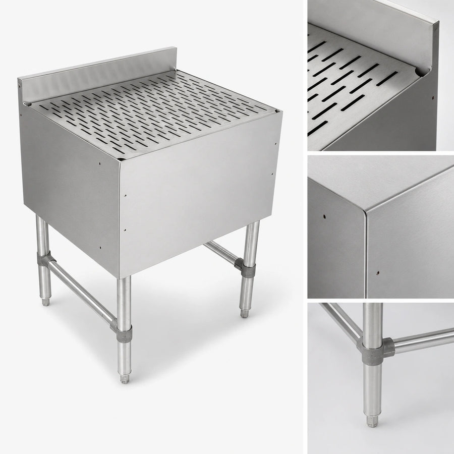 18-Gauge Type 300 Stainless Steel Construction