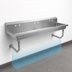 Thumbnail image #3 for John Boos 80-Inch Wall-Mount Multi-Station Hand Wash Sink with Four Single-Hole Faucet Openings