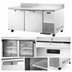Thumbnail image #3 for True SPEC Series 67.25-Inch 2-Section Deep Work Top Freezer with Stainless Steel Doors and Rear Splash