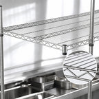 Thumbnail image #3 for Metro Super Erecta 1842NS 42"W x 18"D 304 Stainless Steel Wire Shelf