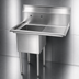 Thumbnail image #4 for KoolMore 33-Inch 1-Compartment Commercial Sink with Right Drainboard and Backsplash