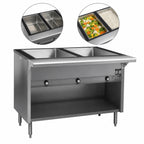 Thumbnail image #3 for Eagle Group Spec-Master HT2CB-240-3 33-Inch Electric Hot Food Table, 2-Pan Wet/Dry Wells, Thermostatic Controls, Enclosed Base