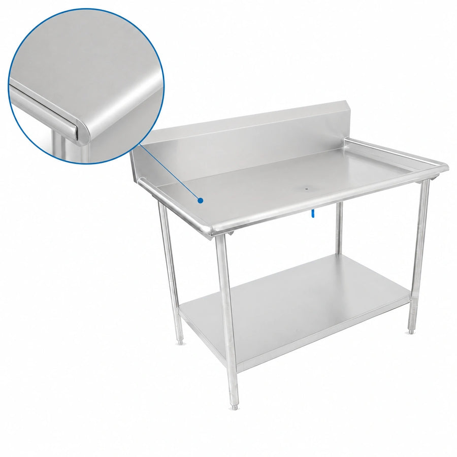 16-Gauge Stainless Steel Top