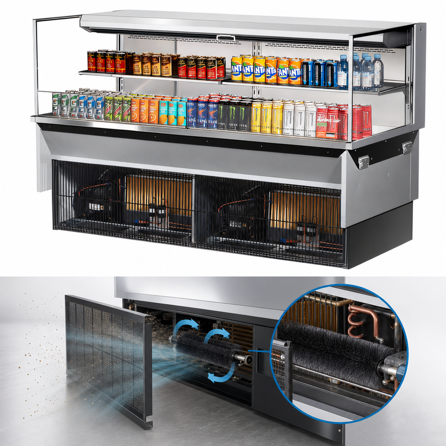 Self-Cleaning Condenser